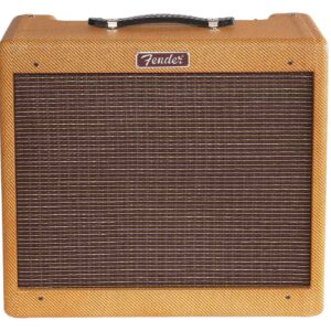 Fender Blues Junior Guitar Amplifier, Lacquered Tweed, with 2-Year Warranty