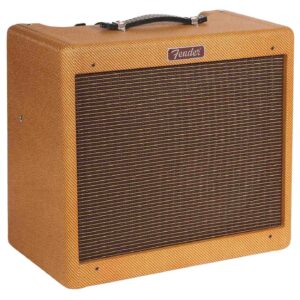 Fender Blues Junior Guitar Amplifier, Lacquered Tweed, with 2-Year Warranty