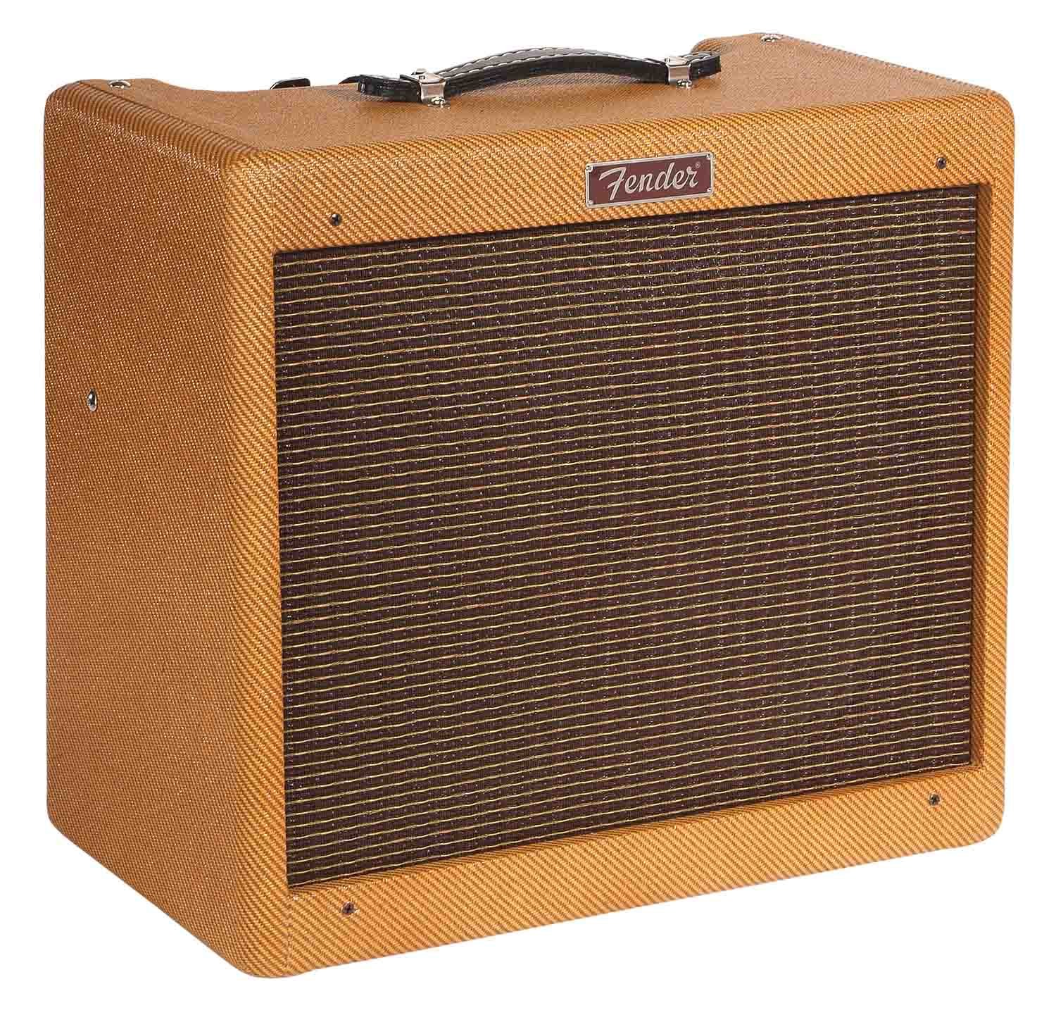 Fender Blues Junior Guitar Amplifier, Lacquered Tweed, with 2-Year Warranty