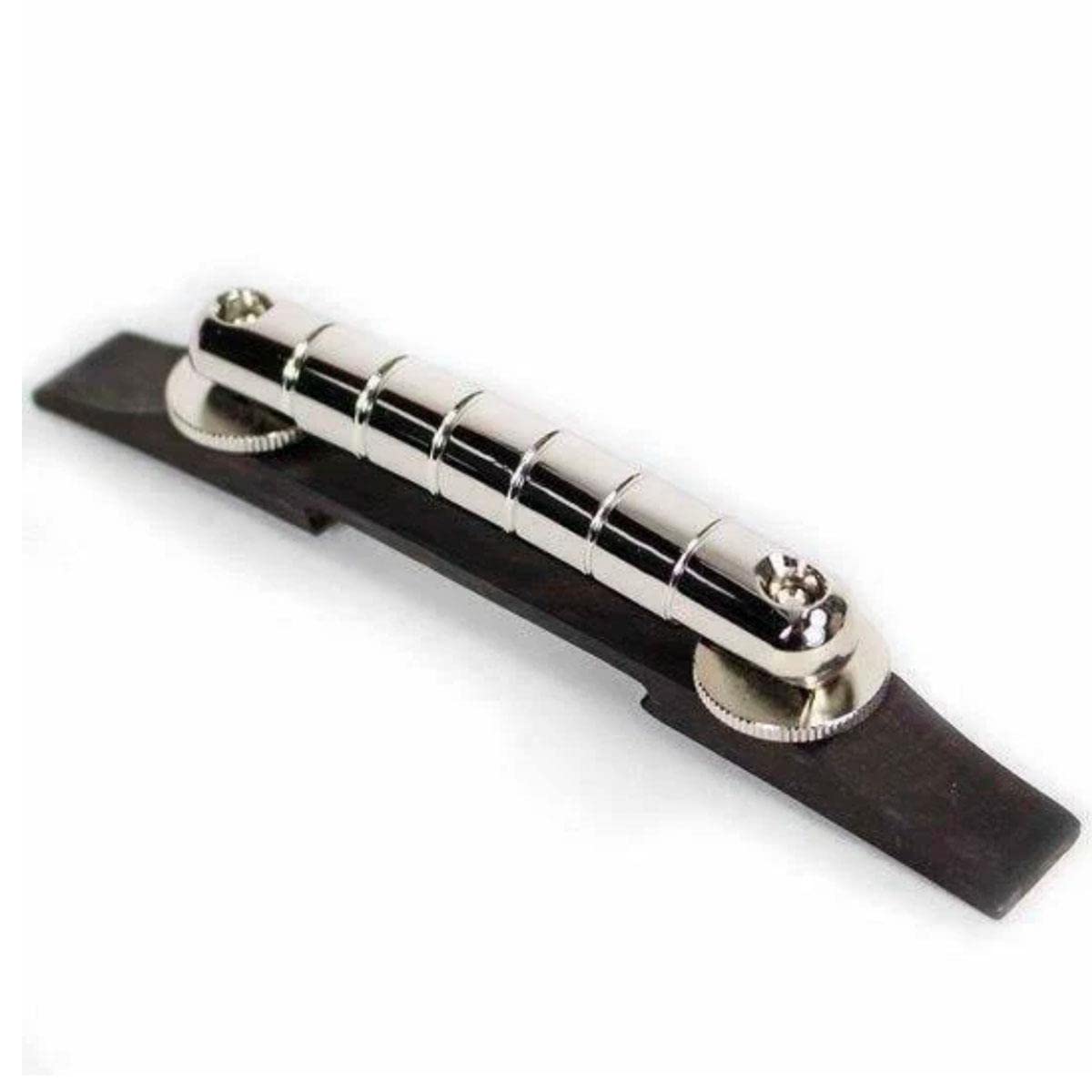 Fender Gretsch Rocking Bar Electric Guitar Bridge - Chrome/Ebony