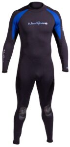 neosport wetsuits men's xspan 7mm full jumpsuit, blue trim, xxx-large - diving, snorkeling & wakeboarding