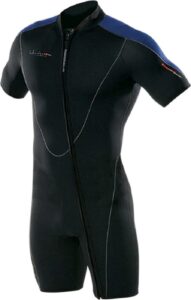 henderson man thermoprene shorty (front zip) 3mm scuba wetsuit-large