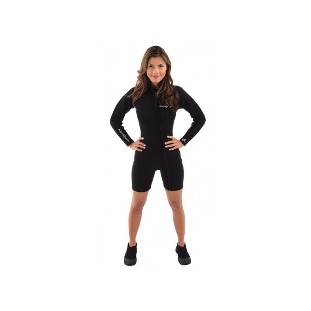 NeoSport 7mm Women's Step-in Jacket Scuba Diving Wetsuit-8