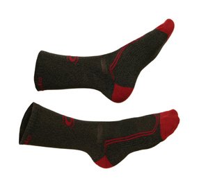 cannondale winter crew socks (heather, small)