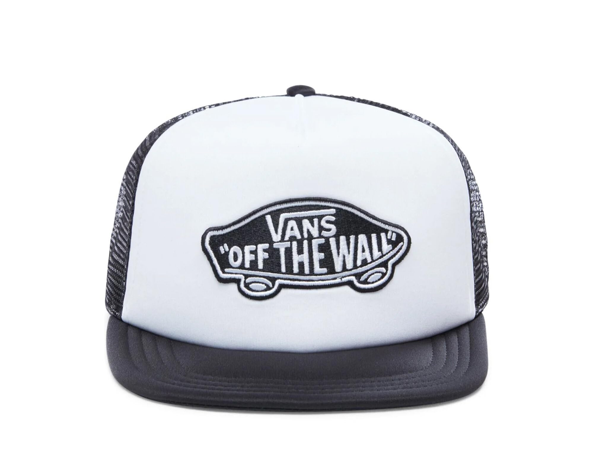 Vans Men's Classic Patch Trucker, White/Black, One Size