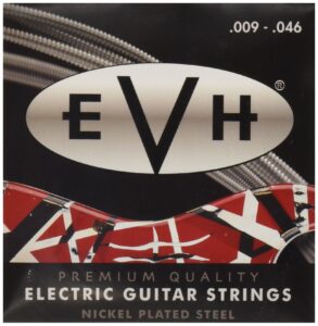 fender evh premium electric guitar strings .009 - .046