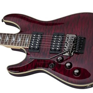 Schecter Omen Extreme-6 FR Electric Guitar - Black Cherry