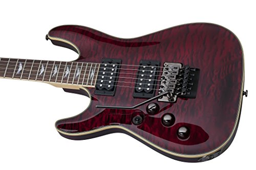 Schecter Omen Extreme-6 FR Electric Guitar - Black Cherry