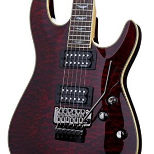 Schecter Omen Extreme-6 FR Electric Guitar - Black Cherry