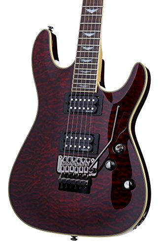 Schecter Omen Extreme-6 FR Electric Guitar - Black Cherry