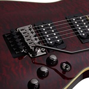 Schecter Omen Extreme-6 FR Electric Guitar - Black Cherry