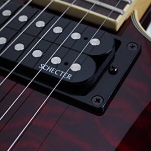 Schecter Omen Extreme-6 FR Electric Guitar - Black Cherry