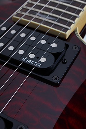 Schecter Omen Extreme-6 FR Electric Guitar - Black Cherry