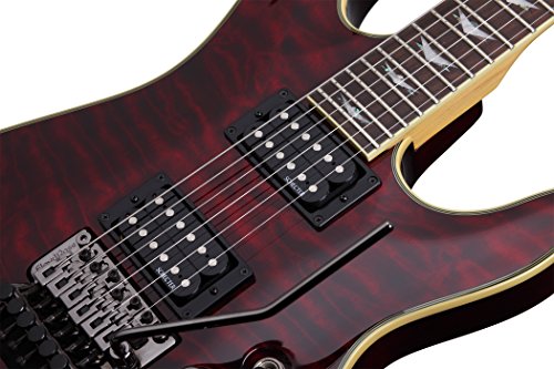 Schecter Omen Extreme-6 FR Electric Guitar - Black Cherry