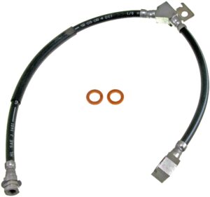 dorman h380376 rear driver side brake hydraulic hose compatible with select ford/mercury models