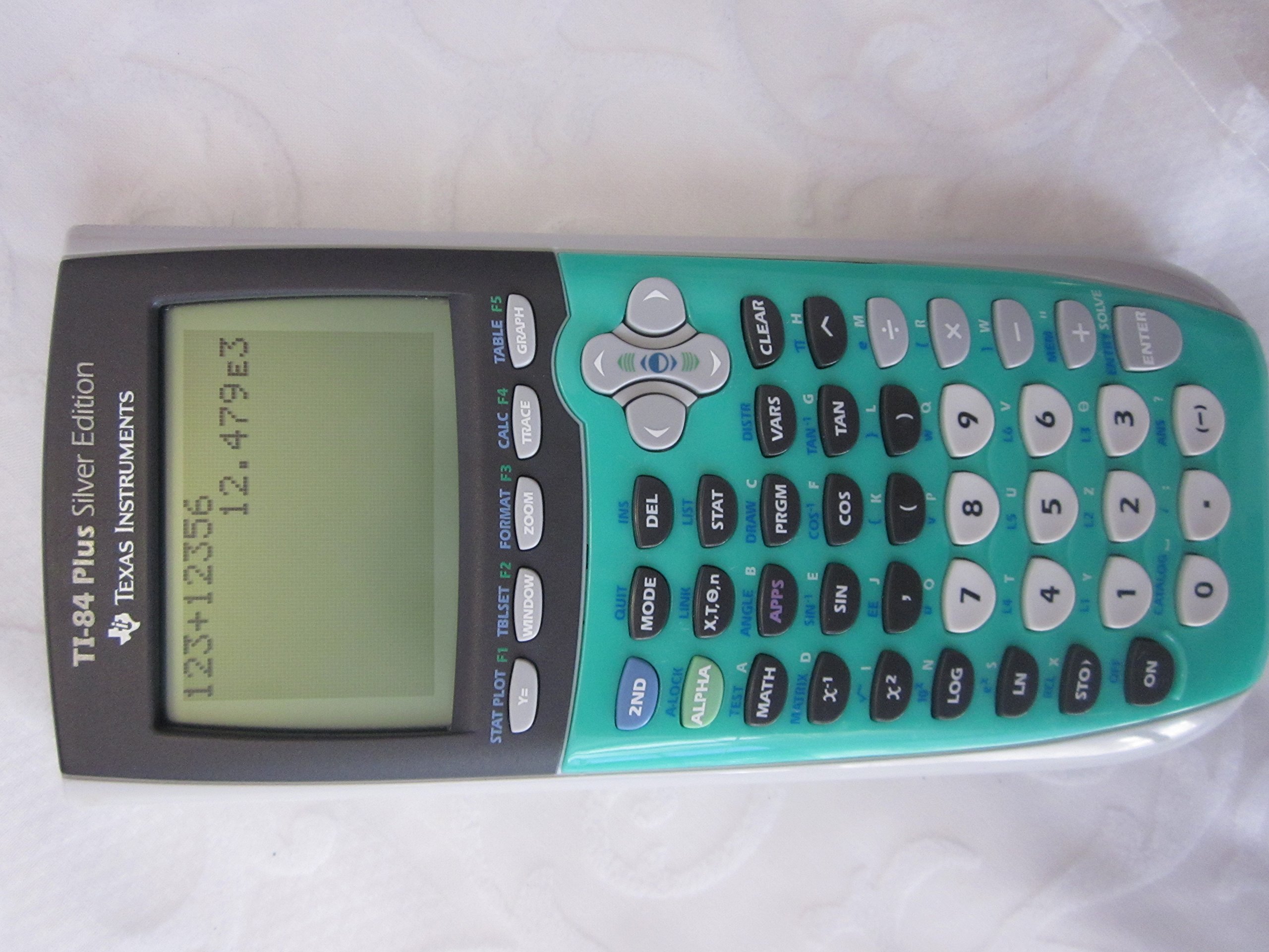 Texas Instruments TI-84 Plus Silver Viewscreen Calculator