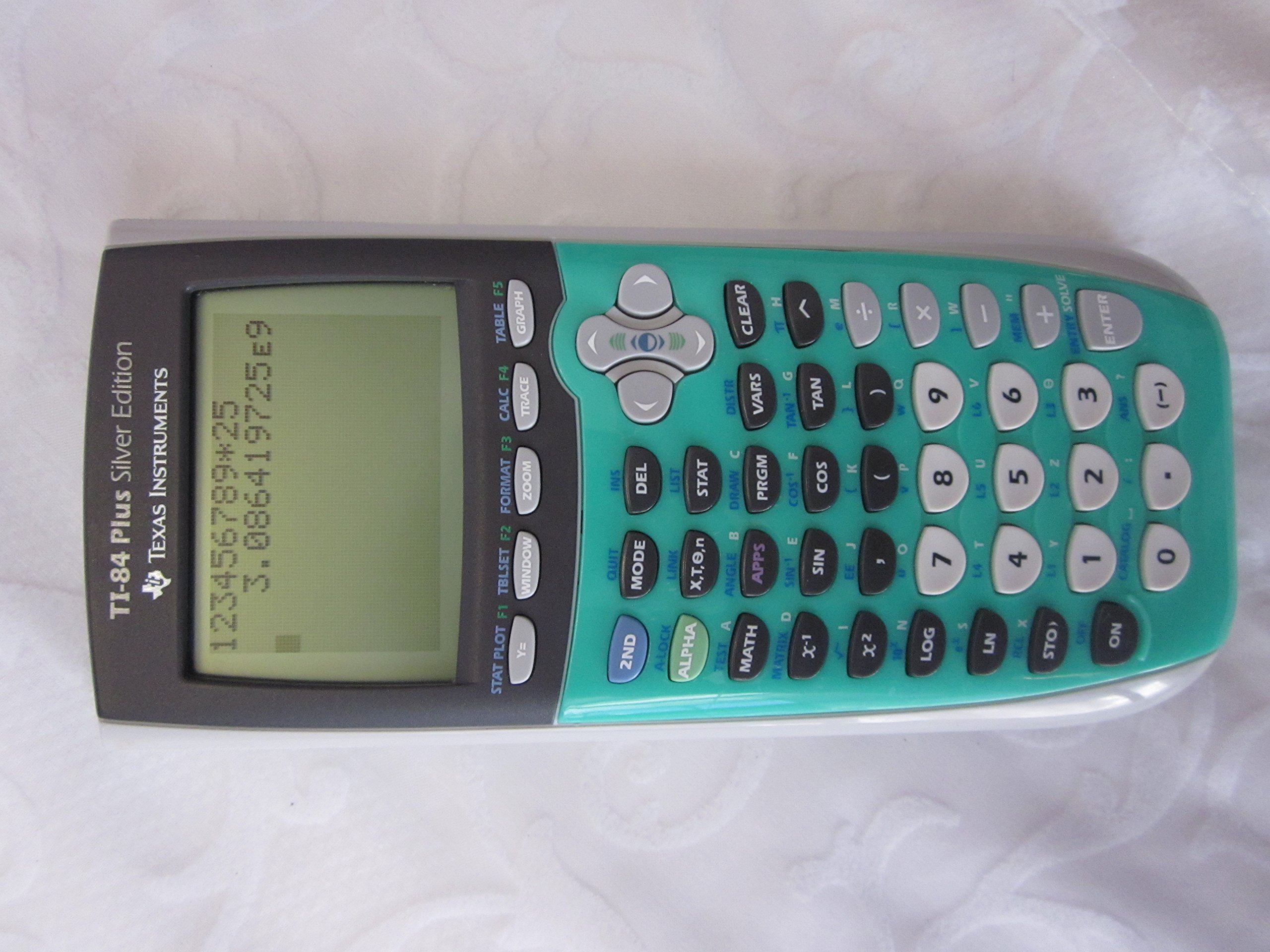 Texas Instruments TI-84 Plus Silver Viewscreen Calculator