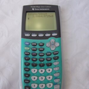 Texas Instruments TI-84 Plus Silver Viewscreen Calculator