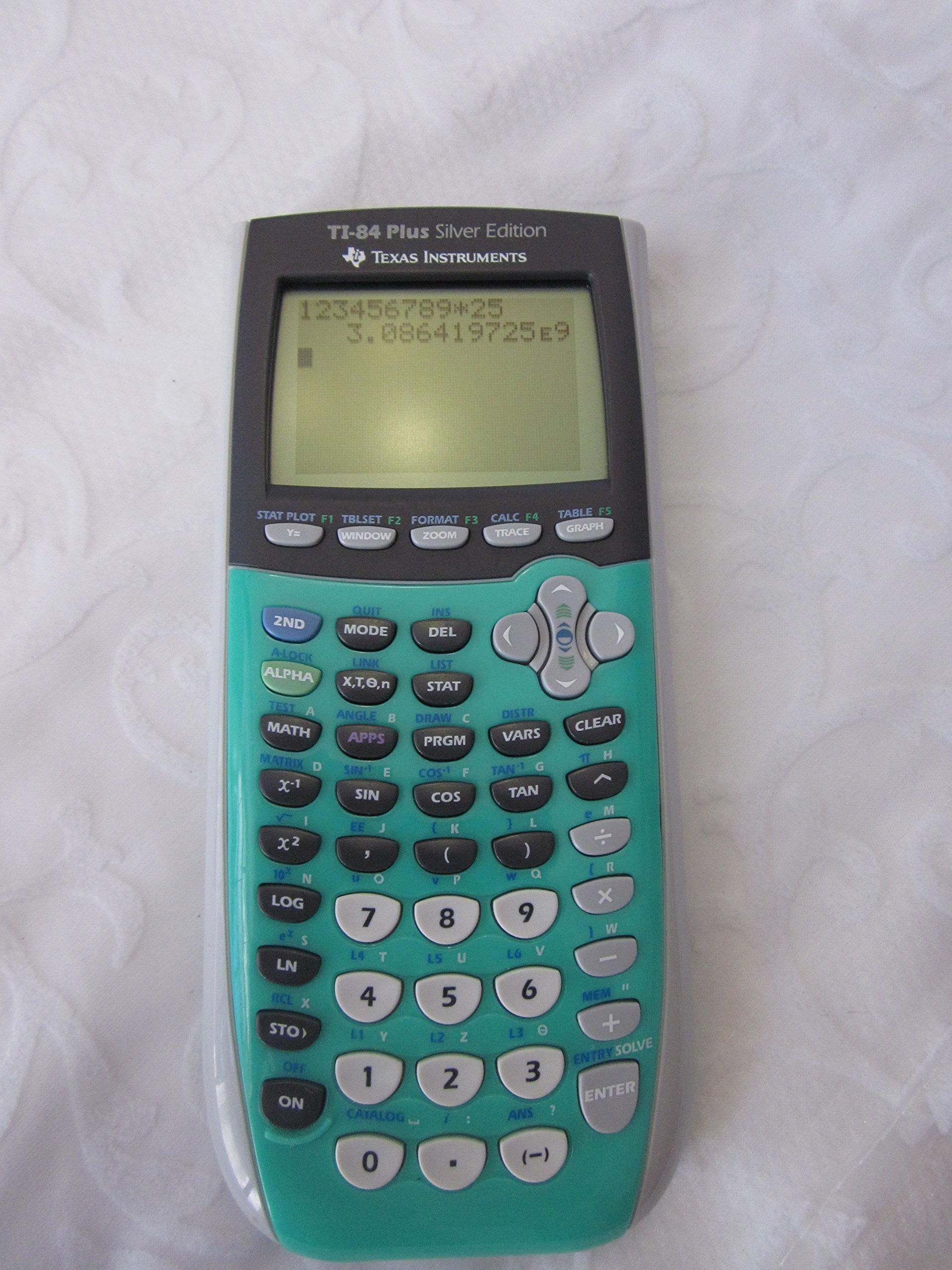 Texas Instruments TI-84 Plus Silver Viewscreen Calculator