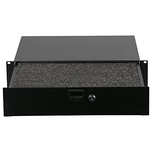 Odyssey ADFRD02 2U Rack Drawer with Diced Foam