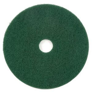 Global Industrial 17" Green Scrubbing Pad, 5/Case