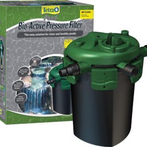 TetraPond Bio-Active Pressure Filter, For Ponds Up to 2500 Gallons