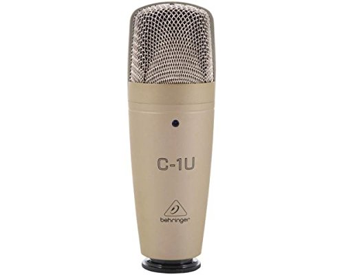 Behringer C-1U Studio Condenser Microphone with USB