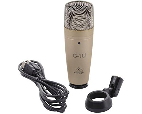 Behringer C-1U Studio Condenser Microphone with USB