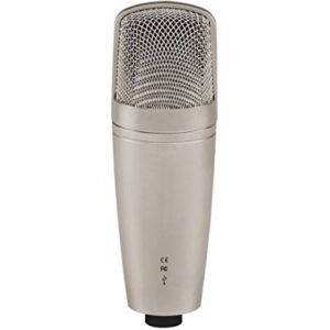 Behringer C-1U Studio Condenser Microphone with USB