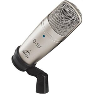 Behringer C-1U Studio Condenser Microphone with USB