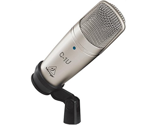 Behringer C-1U Studio Condenser Microphone with USB