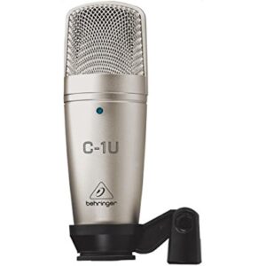 Behringer C-1U Studio Condenser Microphone with USB