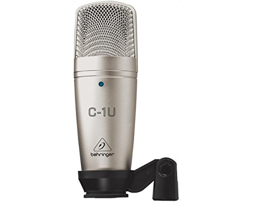 Behringer C-1U Studio Condenser Microphone with USB