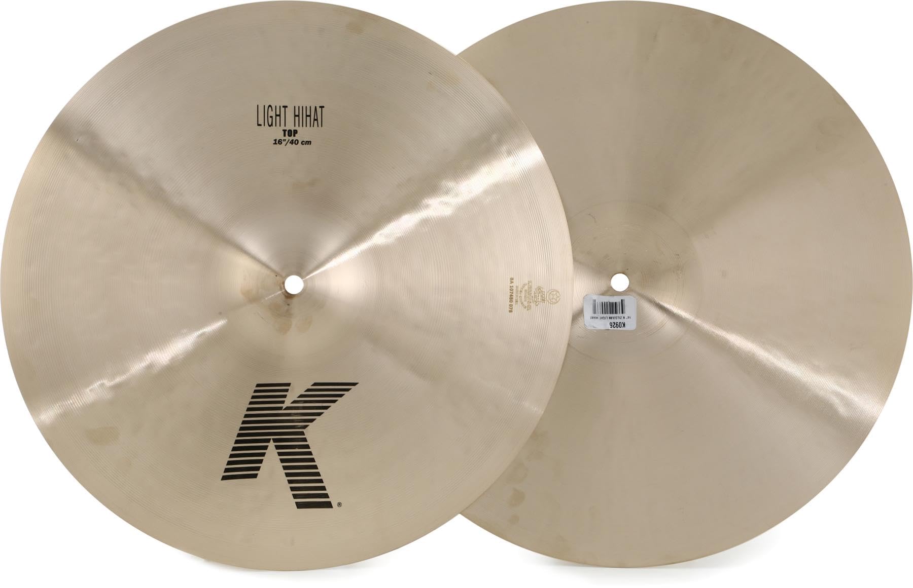 Zildjian K Series Light Hi-Hat Cymbals - 16 Inches