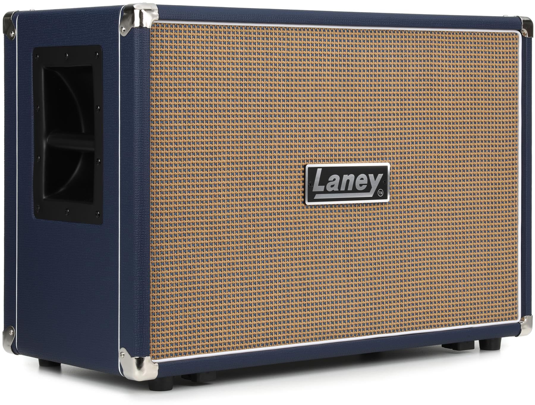 Laney Lionheart LT212 Premium Guitar Cabinet Celestion G12H 2x12 Inch Speakers, Blue