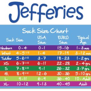 Jefferies Socks Big Boys' Seamless Toe Athletic Crew Socks, 6-pack White, 8-9 1/2(Medium)(Shoe Size 12-6)