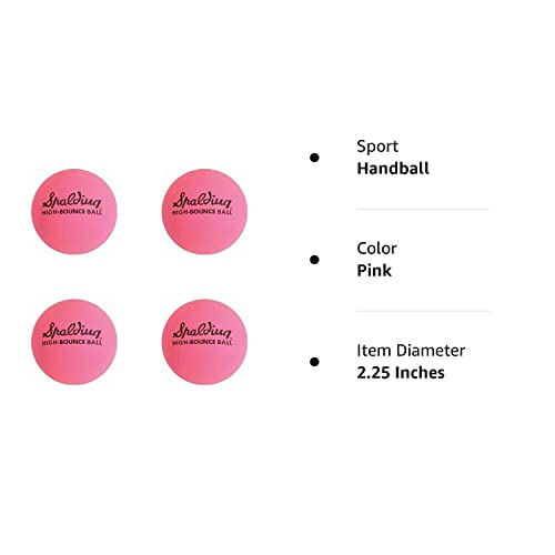 Spalding High-Bounce Ball (Pack of 4)