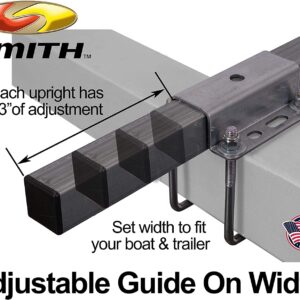 CE Smith - Guide-ON Post with LED Light - Durable Boat Trailer Accessory - 40" (27740)