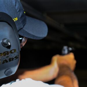 Pro Ears Pro Mag Gold, Electronic Hearing Protection & Amplification, Shooting Range Ear Muffs, Maximum Hearing Protection, Exclusive DLSC Compression Technology, 250 Hour Battery Life