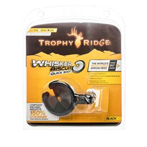 Trophy Ridge Quick Shot Whisker Biscuit Archery Arrow Rest, Right Hand, Large