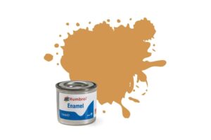 humbrol model enamel paint no.063 matt sand, aa0686