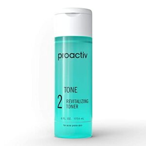 proactiv hydrating facial toner for sensitive skin - alochol free toner for face care - pore tightening glycolic acid and witch hazel formula - acne toner to balance skin and remove impurities, 6 oz.