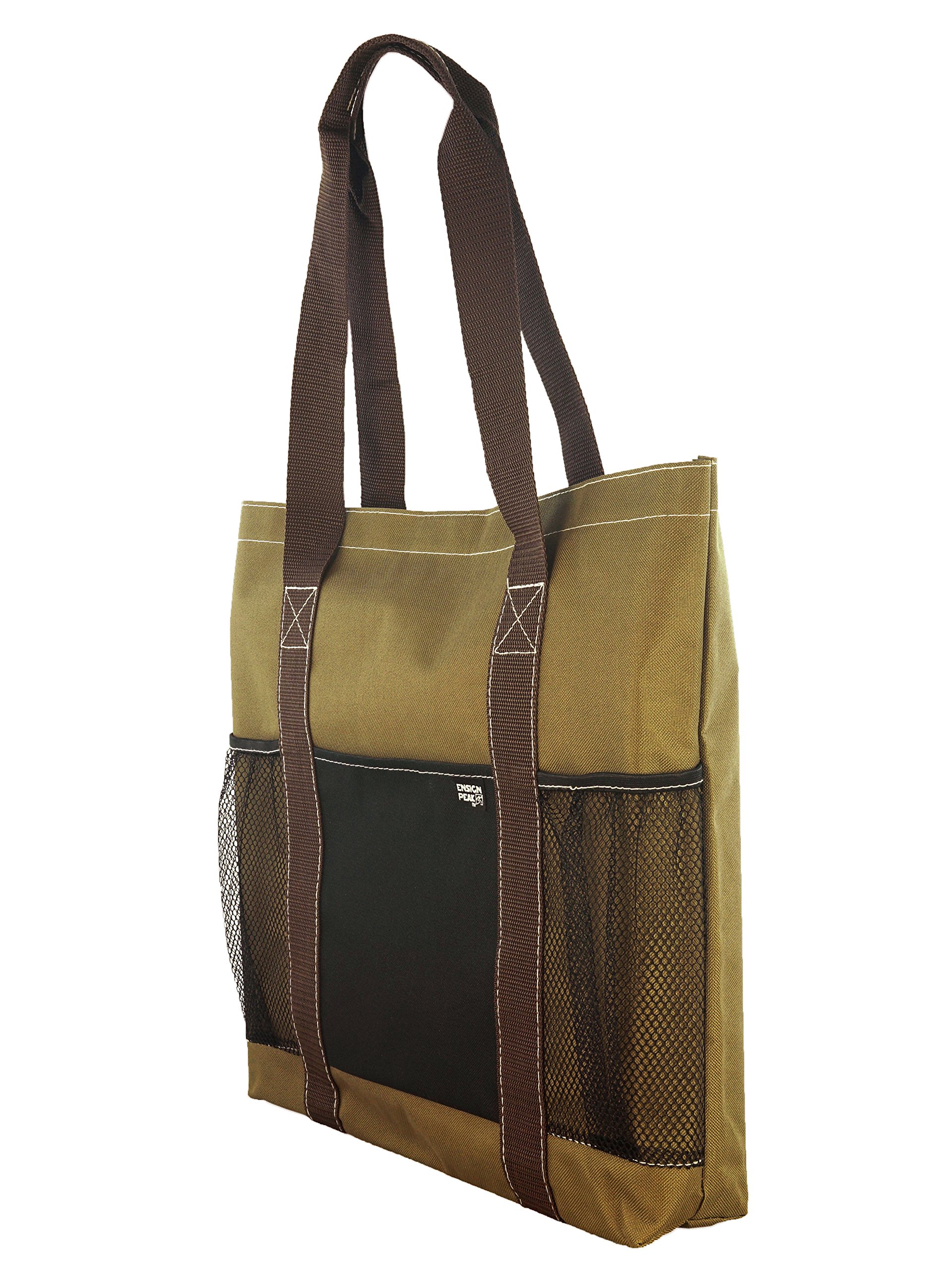 Ensign Peak Everyday Shoulder Tote, Brown