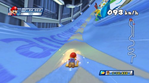 Mario and Sonic at the Olympic Winter Games - Nintendo Wii