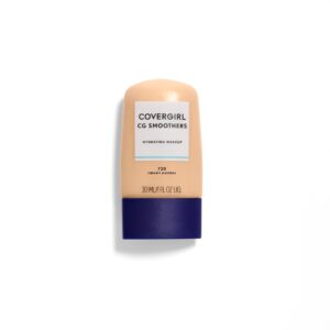 COVERGIRL Smoothers Hydrating Makeup Foundation, Creamy Natural (packaging may vary) , 1 Fl Oz (Pack of 1)