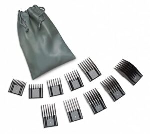 oster professional 10 comb set specially designed to fit oster clippers.