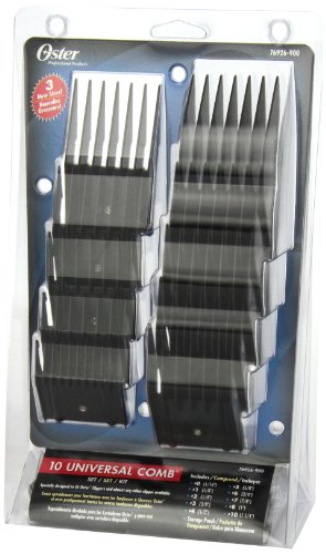 Oster Professional 10 Comb Set Specially Designed to Fit Oster Clippers.