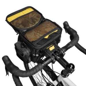 TOPEAK TourGuide HandleBar Bike Bag with Rain Cover