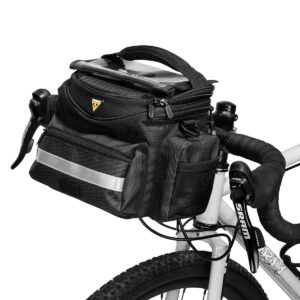 TOPEAK TourGuide HandleBar Bike Bag with Rain Cover