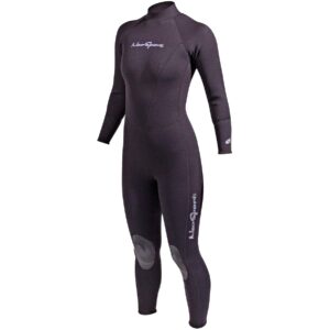 neosport wetsuits women's premium neoprene 1mm full suit, black, 14 - diving, snorkeling & wakeboarding